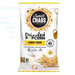 Kenny's Candy Sweet Chaos Candy Corn Drizzled Popcorn 5.5 oz Bagged