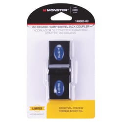 Monster Just Hook It Up HDMI Swivel Jack Coupler 1 pk