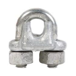 Baron Galvanized Malleable Iron Base/Steel Wire Rope Clip