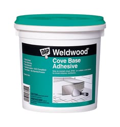 DAP Weldwood High Strength Synthetic Acrylic Latex Cove Base Adhesive 1 qt