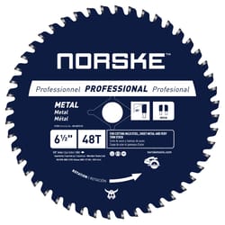 Norske 6-1/2 in. D X 5/8 in. Carbide Tipped Metal Saw Blade 48 teeth 1 pk