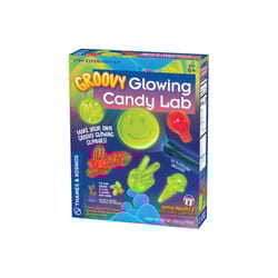Thames & Kosmos Groovy Glowing Candy Lab Stem Experiment Kit Multicolored 11 pc