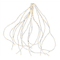 Celebrations Platnium LED Big Seed Cluster Warm White 832 ct String Christmas Lights 8 ft.