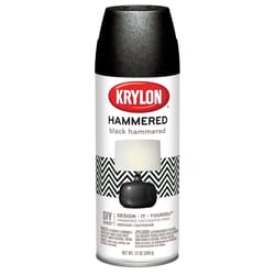 Krylon Hammered Finish Black Spray Paint 12 oz