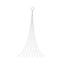 Celebrations LED Multi RGB Shooting Star 12 ft. Yard Decor