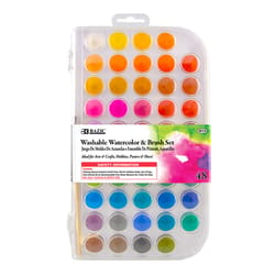 Bazic Products Assorted Water-Based Watercolor 11.52 oz