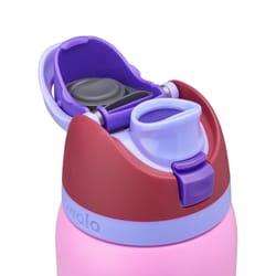 Owala FreeSip 32 oz Pink BPA Free Electric Orchid Water Bottle with Spout Lid