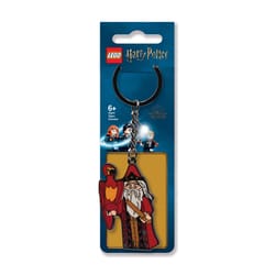LEGO Harry Potter Metal Red Dumbledore Keychain