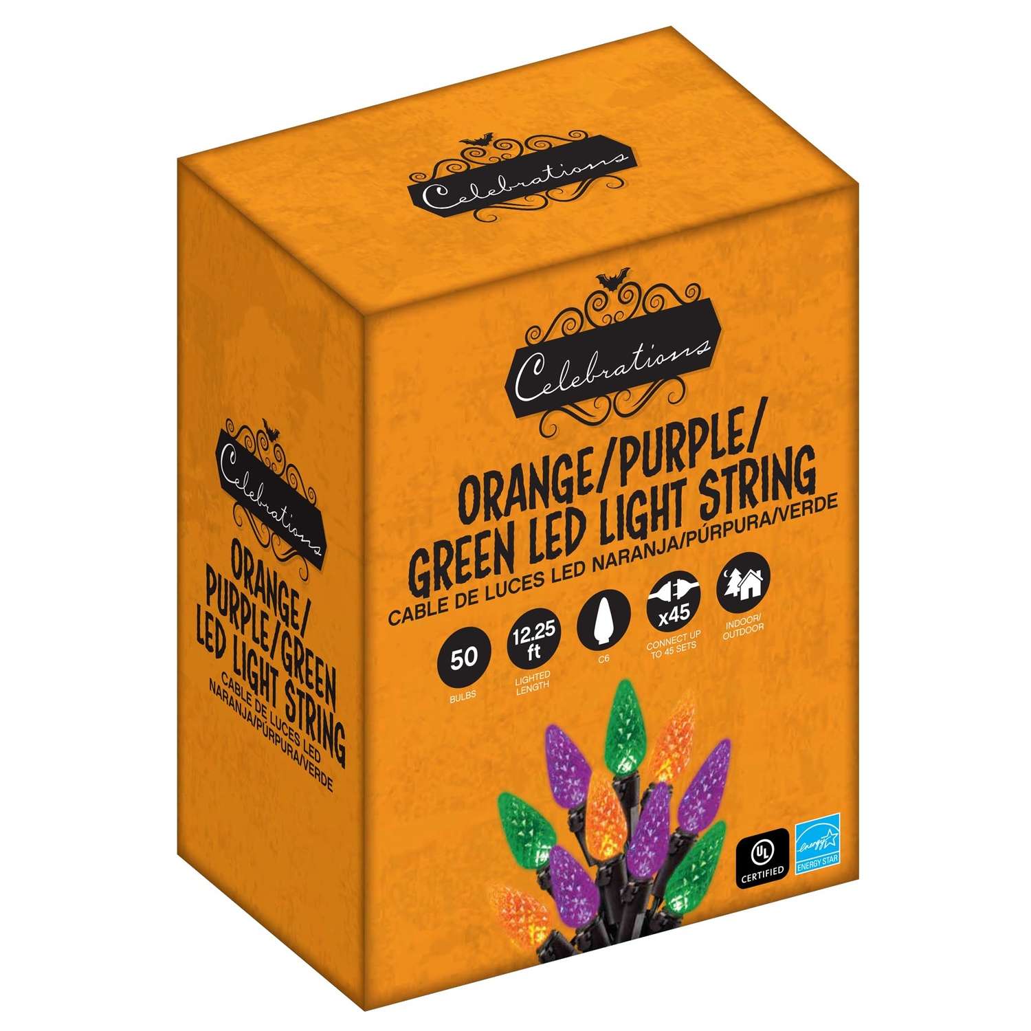 Celebrations Multicolored 50 ct LED String Lights Ace Hardware