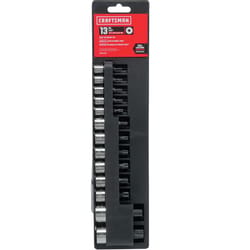 Craftsman 1/4 and 3/8 in. drive S Torx Bit Socket Set 13 pc