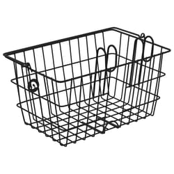 Retrospec Apollo Lite Steel Bike Basket 10 lb Black