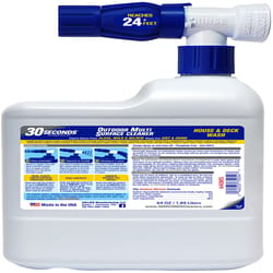 30 SECONDS No Scent Concentrated Multi-Surface Cleaner Liquid 64 oz