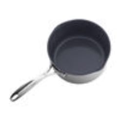 Zwilling J.A Henckels Clad CFX Ceramic/Stainless Steel Saucepan 7.87 in. 3 qt Silver