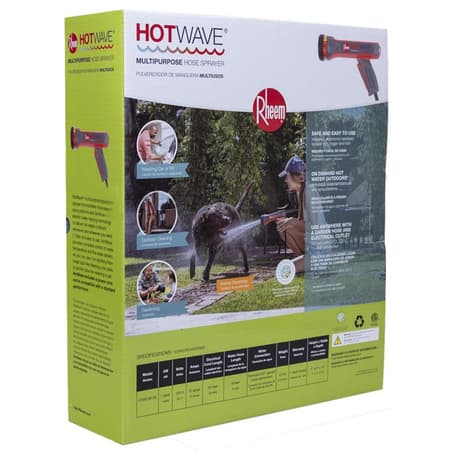 Rheem HotWave 1800 W Tankless Electric Multipurpose Hose Sprayer - Ace  Hardware
