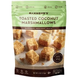 Hammond's Candies Toasted Coconut Marshmallows 4 oz Bagged