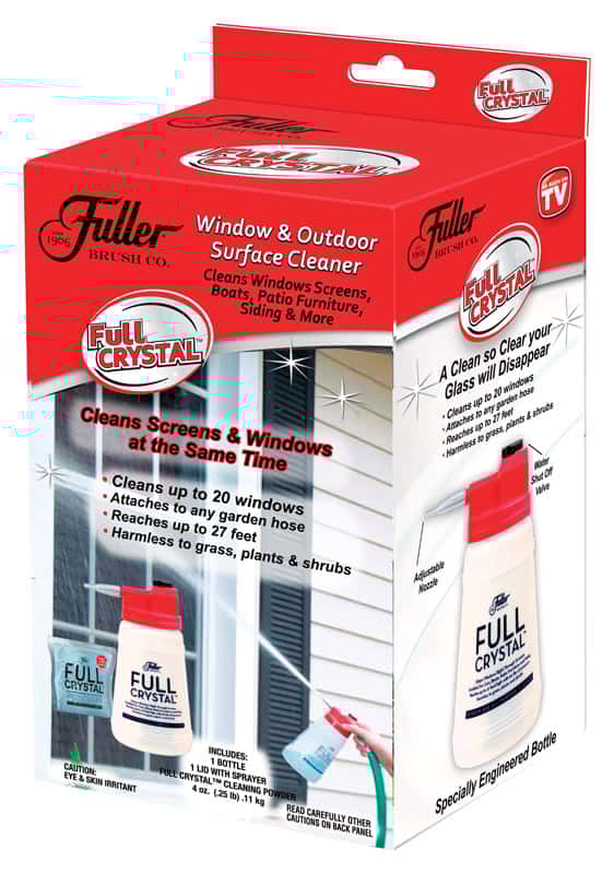 Fuller Brush Full Crystal No Scent Glass Cleaner Kit 4 oz