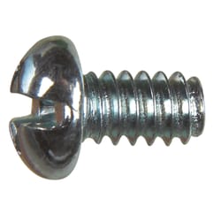 HILLMAN No. 6-32 Ga. X 1/4 in. L Combination Round Head Zinc-Plated Steel Machine Screws 100 pk
