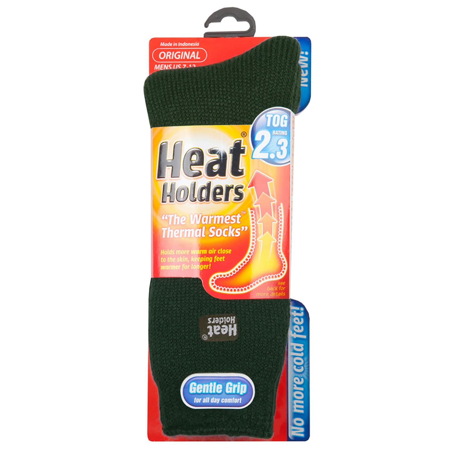 UPC 886590000039 product image for Heat Holders Men's Mens Thermal Socks Green | upcitemdb.com