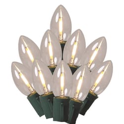 Celebrations Classic LED C9 Warm White 25 ct String Christmas Lights 16 ft.