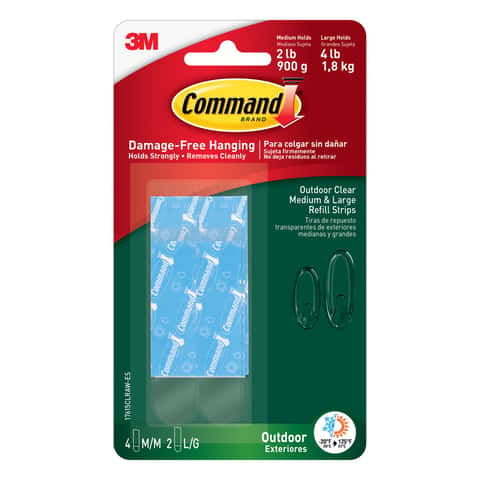 Command™ Bath Assorted Refill Strips