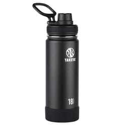 Takeya Actives 18 oz Onyx BPA Free Double Wall Insulated Water Bottle