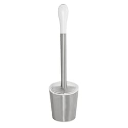 OXO Good Grips Toilet Bowl Brush & Holder Silver