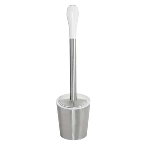 OXO, 2 Pack - Toilet Brush, Auto-Open Canister & Replacement Head