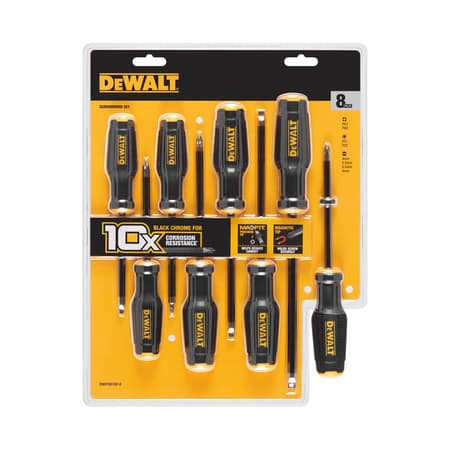 DeWalt ToughSeries Demolition Screwdriver Set 8 pc Ace Hardware