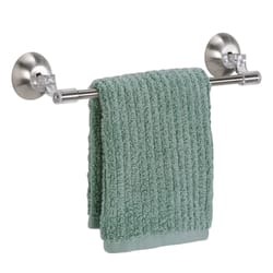 iDesign Forma Brushed Silver Towel Bar 11.75 in. L Stainless Steel