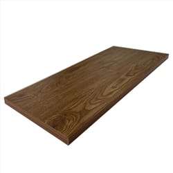 NB 0.63 in. H X 10 in. W X 36 in. D Oak Wood Shelf Board