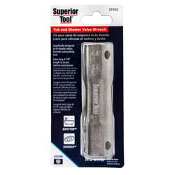 Superior Tool Shower Valve Socket Wrench Silver 1 pc