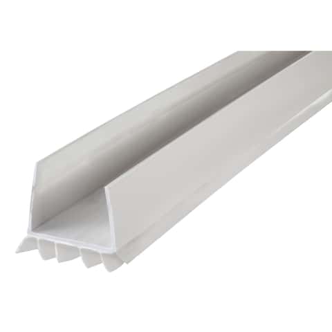 M-D Clinch White Vinyl Seal For Doors 36 in. L X 1.75 in. - Ace Hardware