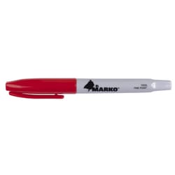 C.H. Hanson El Marko Red Fine Tip Permanent Marker 1 pc
