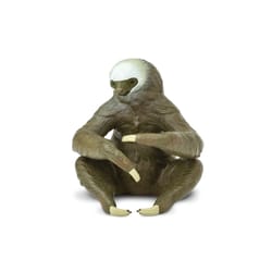 Safari Ltd. Wild Safari Two-Toed Sloth Toy Brown