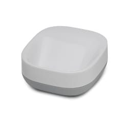 Joseph Joseph Grey/White Plastic Soap Dish