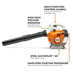 STIHL BG 56 C-E 134 mph 412 CFM Gas Handheld Leaf Blower