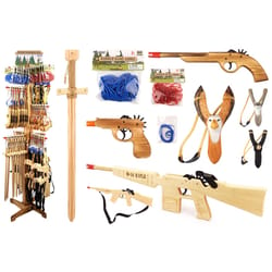 Diamond Visions Wood Shooter Toys Assorted 108 pc