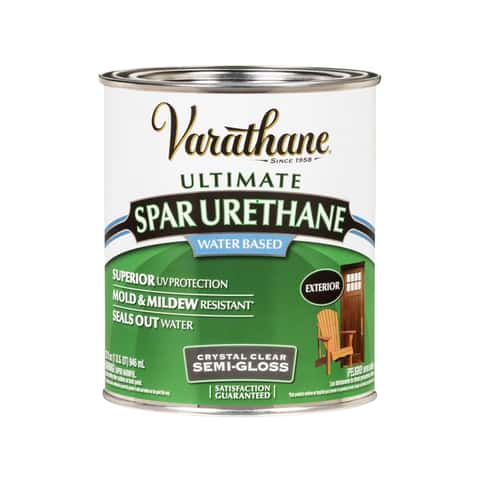 Varathane Semi-Gloss Interior Polyurethane, 1 Qt.