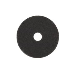3M Scotch-Brite 20 in. D Non-Woven Natural/Polyester Fiber Floor Polishing Pad Black