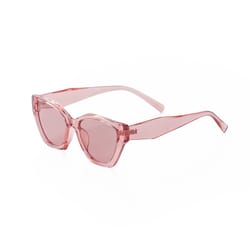 Optimum Optical Women's Pink Frame Pink Lens Sunglasses