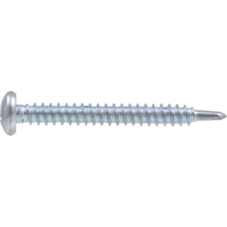 HILLMAN No. 8 Ga. X 1-1/2 in. L Phillips Pan Head Self-Drilling Screws 1 lb 100 pk