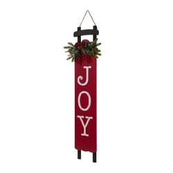 Glitzhome LED Joy 40.50 in. Porch Sign