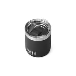 YETI Rambler 10 oz Black BPA Free Lowball 2.0 Tumbler with MagSlider Lid
