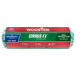Wooster Cirrus X Polyamide Fabric 9 in. W X 1/2 in. Regular Paint Roller Cover 1 pk