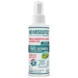 No Natz Organic Insect Repellent Liquid For Mosquitoes/Other Flying Insects 4 oz