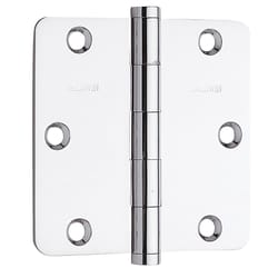Baldwin Estate 3-1/2 in. L Polished Chrome Door Hinge 1 pk