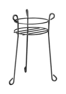 Panacea 21 in. H Black Steel Plant Stand - Ace Hardware