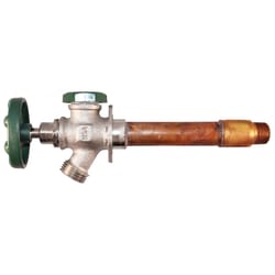 Arrowhead Brass 1/2 in. MIP X 1/2 in. Copper Sweat Anti-Siphon Brass Frost-Free Hydrant
