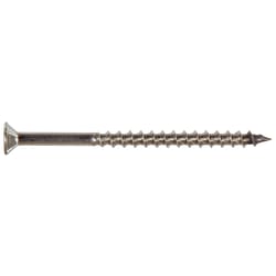 HILLMAN Project Center No. 10 in. X 2-1/2 in. L Stainless Steel Square Flat Head Deck Screws 25 lb 2