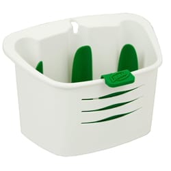 Libman 8.13 in. L X 5.25 in. W X 5.3 in. H Green/White Plastic Utility Rack